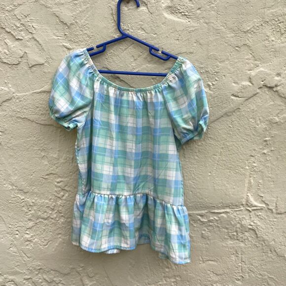 Girls smocked top SZ 10 - Picture 3 of 4